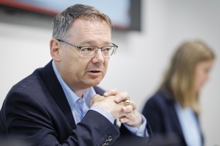 Le conseiller d'Etat valaisan Franz Ruppen se représentera en 2025 (archives). KEYSTONE/VALENTIN FLAURAUD